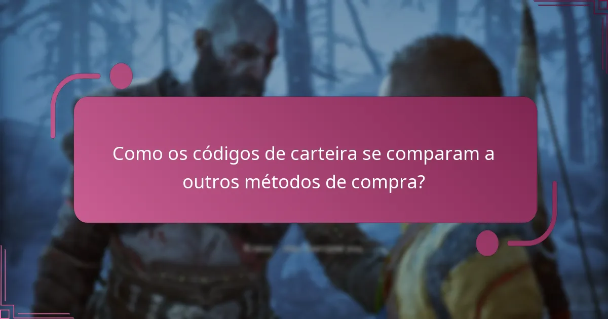 Que tipos de códigos de carteira estão disponíveis para God of War Ragnarok?
