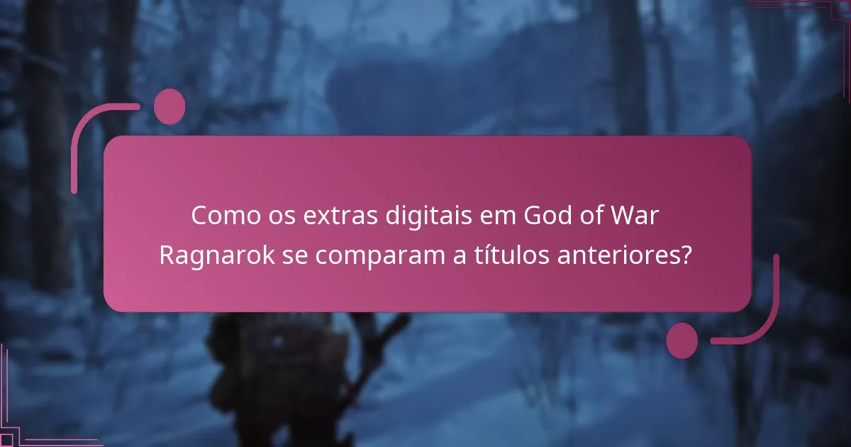 Onde posso comprar extras digitais para God of War Ragnarok?