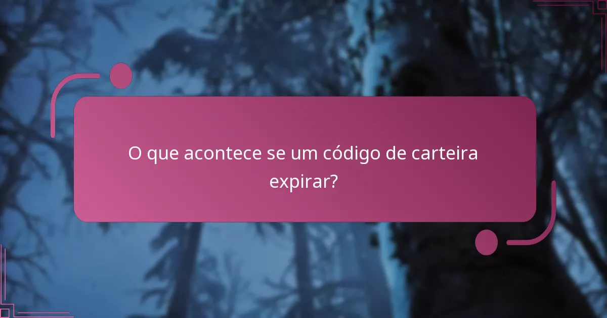 Quais dicas podem ajudar a gerir códigos de carteira de forma eficaz?