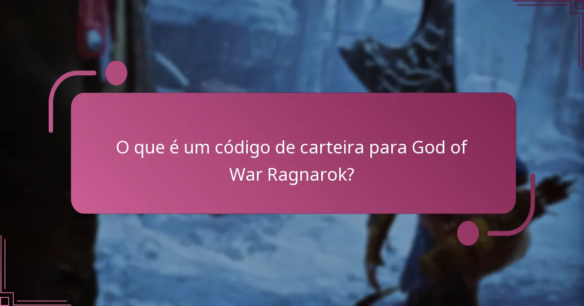 Quais códigos de carteira podem ser usados para compras dentro do jogo?