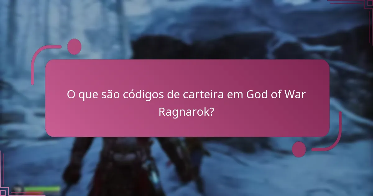 Como resolver problemas com códigos de carteira?