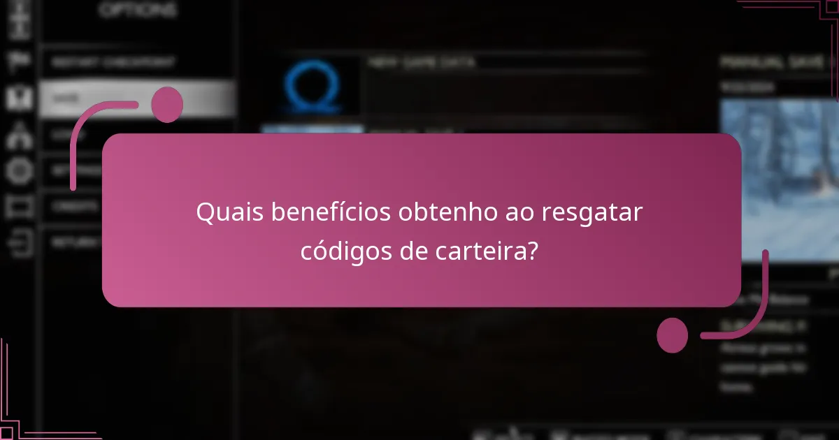 Que passos de resolução de problemas devo seguir se o meu código de carteira não funcionar?